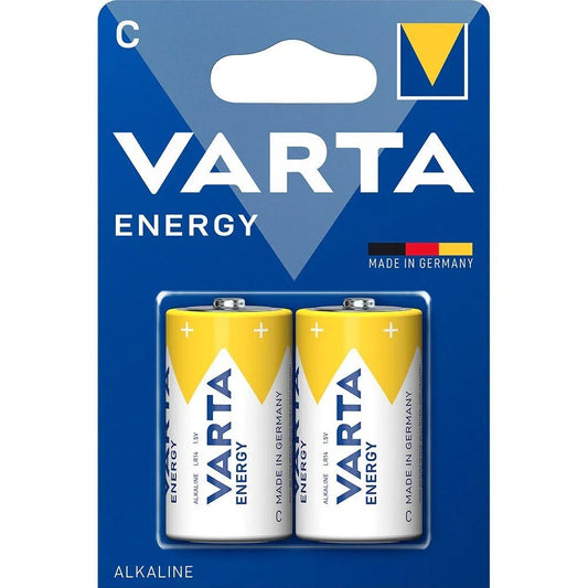 Batteria Alcalina Varta Energy 1/2 Torcia C - Alta Qualità, Eco-Friendly, Lunga Durata, SKU [Inserisci codice SKU qui]