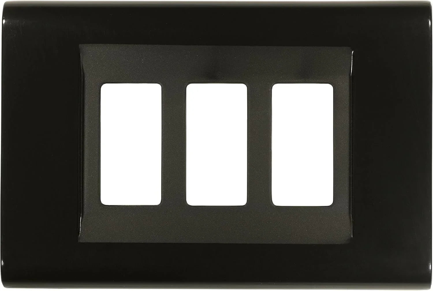 Placca Click 3F Nero X Magic FEB 2583/N - Design Elegante, Facile Installazione e Resistente