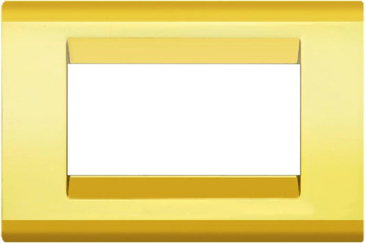 Placca Click 3F Oro FEB 2583/TL/OR - Design Elegante e Facile Installazione per Casa e Ufficio