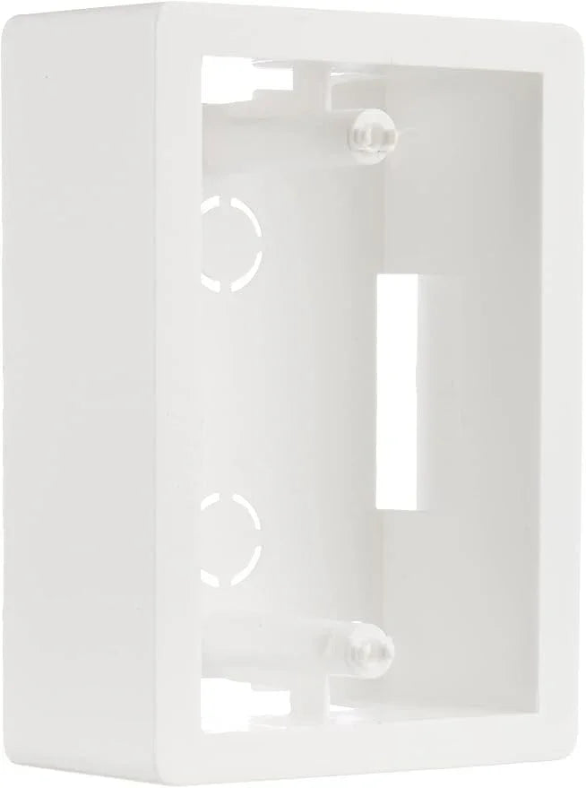 Scatola 3P da Parete Bianco FEB 2801/WH - Design Elegante, Facile Installazione e Sicurezza Elevata