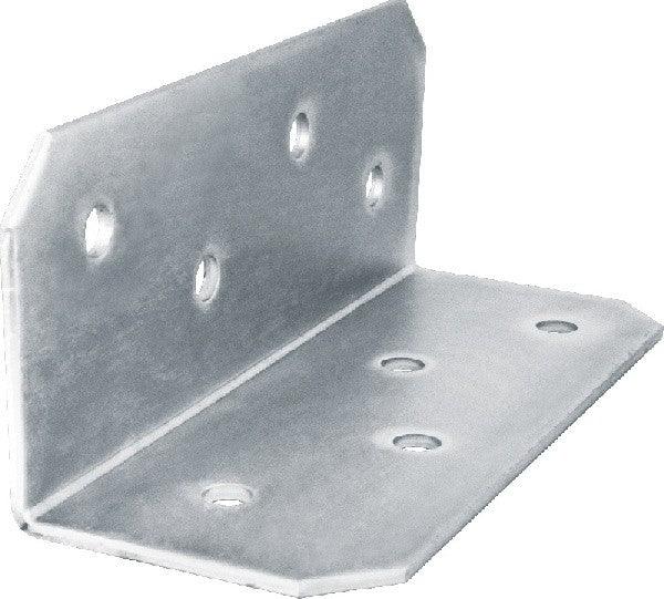 Piastra Angolare Staffa 45x130 in Acciaio - Versatile e Resistente per Costruzioni