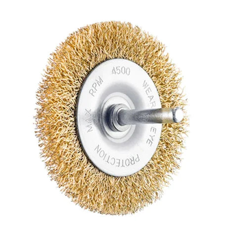 Spazzola Circolare in Acciaio D50mm BG50 | Utensile Efficiente per Pulizia e Manutenzione Superfici Metalliche