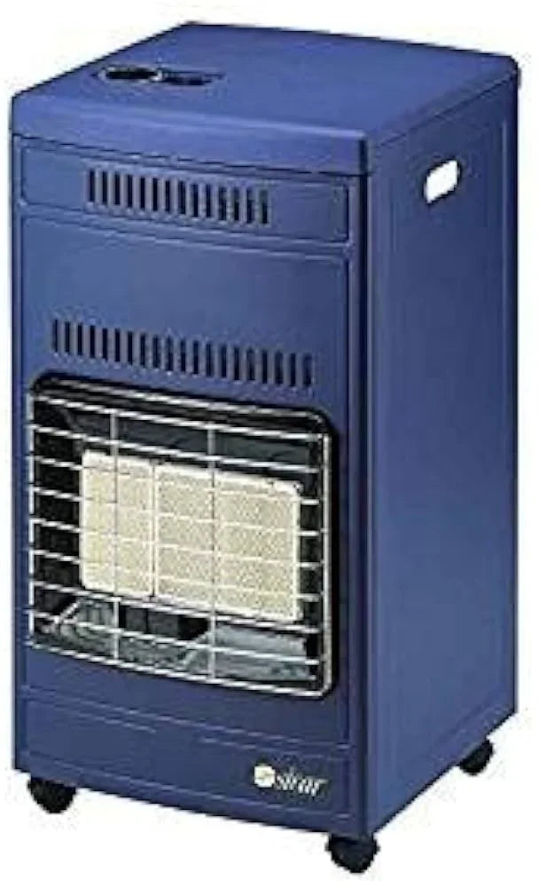 Stufa Infrarossi GPL Siccar Euro 90 Blu 4200W - Riscaldamento Efficiente con Doppio Sistema di Sicurezza