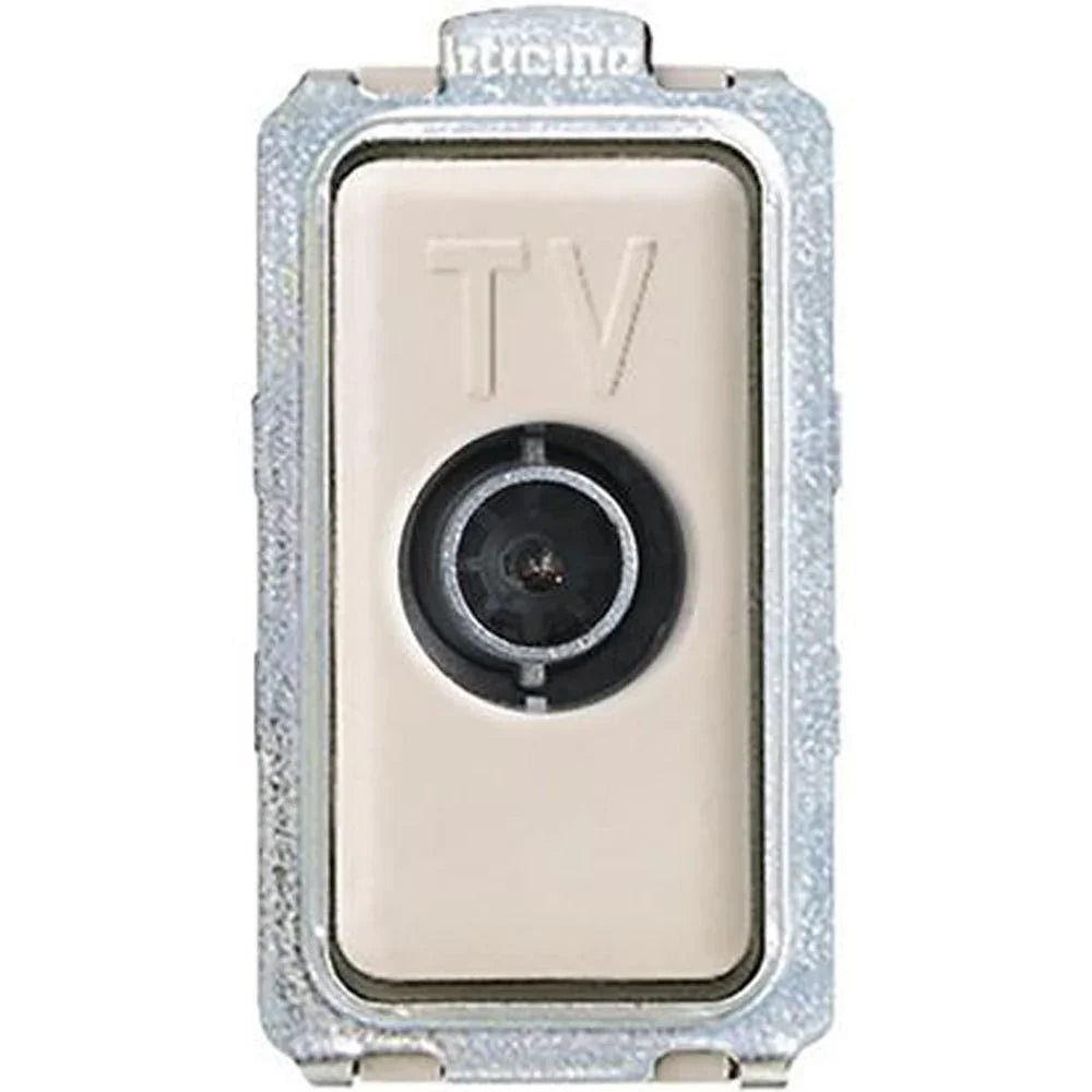 Presa Coassiale Diretta BTicino Magic con Connettore Maschio 5202D - Alta Qualità e Facile Installazione
