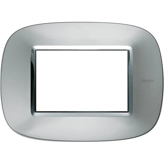 BTicino HB4803XC Axolute Placca 3 Moduli in Alluminio - Design Elegante e Robusto