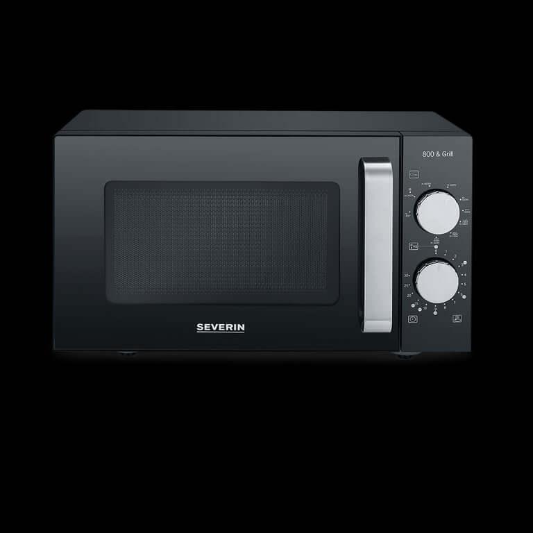 Microonde 2 In 1 MW 7762 Con Grill E Base In Vetro, 1000W E 20 Litri, Design Inossidabile