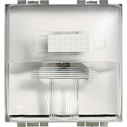 Lampada Segnapasso Living Light con LED Bianco - 12/24Vac - BTicino L4382V12V24 - Design Elegante e Funzionalità Pratica
