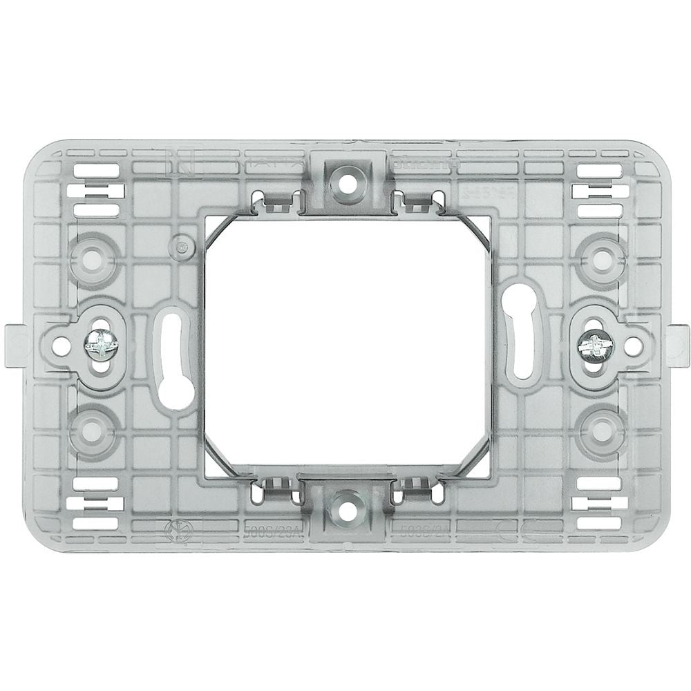 Bticino Serie Matix 503S/2A Supporto 2 moduli centrali per scatola art. 503E e art. 503BI
