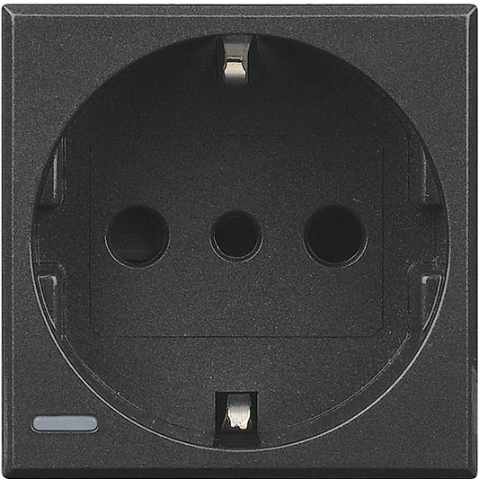 Presa Bticino Axolute P30 2P+T 16A STD Tedesco/Italiana HS4140 - Design Elegante e Sicurezza Avanzata