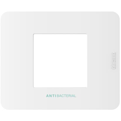 Bticino MatixGO Placca 2 moduli JA4802JAB