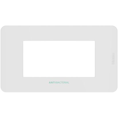 Bticino MatixGO Placca 4 moduli Antibatterica JA4804JAB