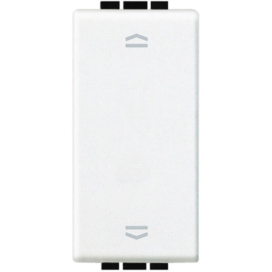 Bticino LivingLight  Commutatore a 2 tasti (1-0-2) 16A - Bianco N4027N