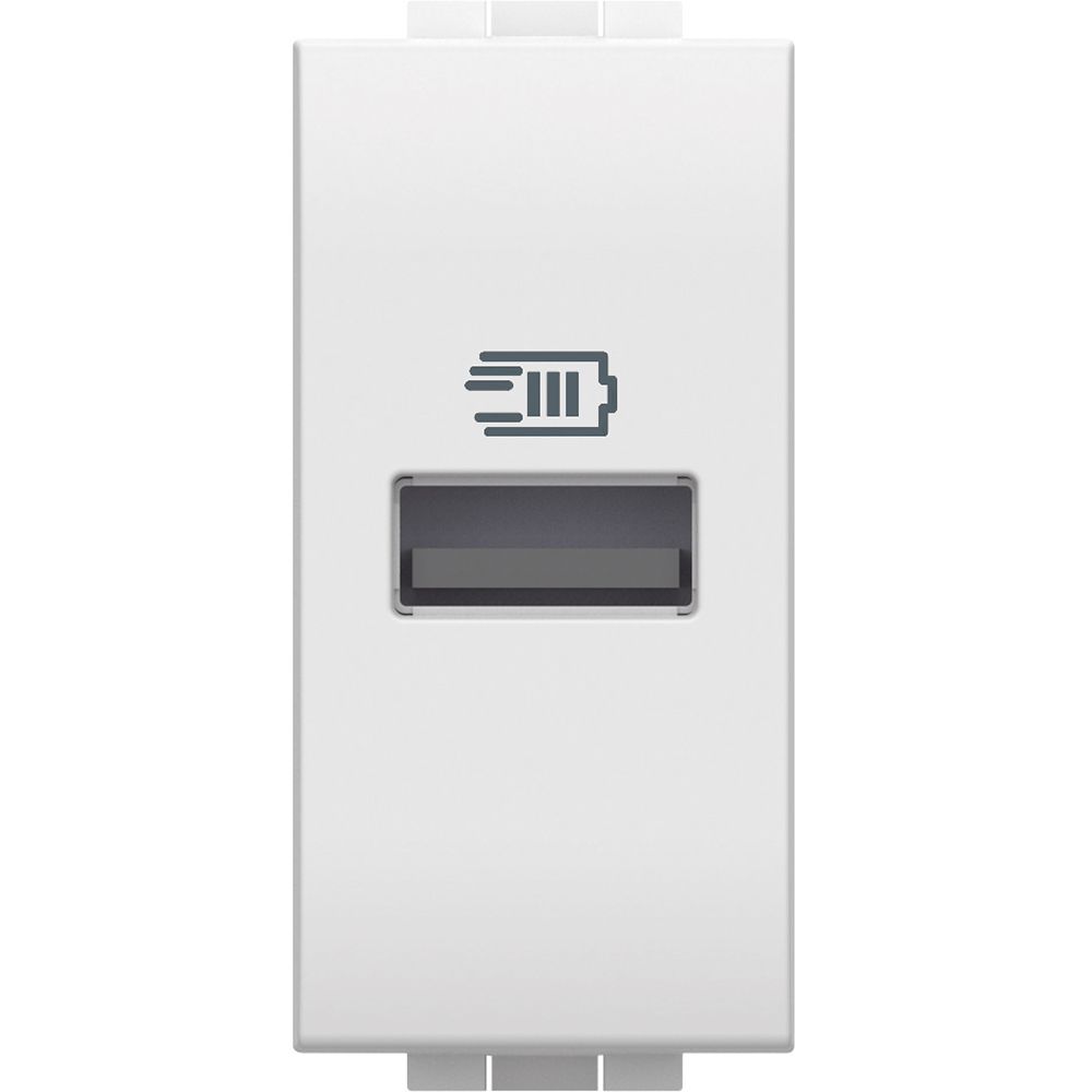Bticino LivingLight Caricatore USB con tensione 5 Vdc N4191A