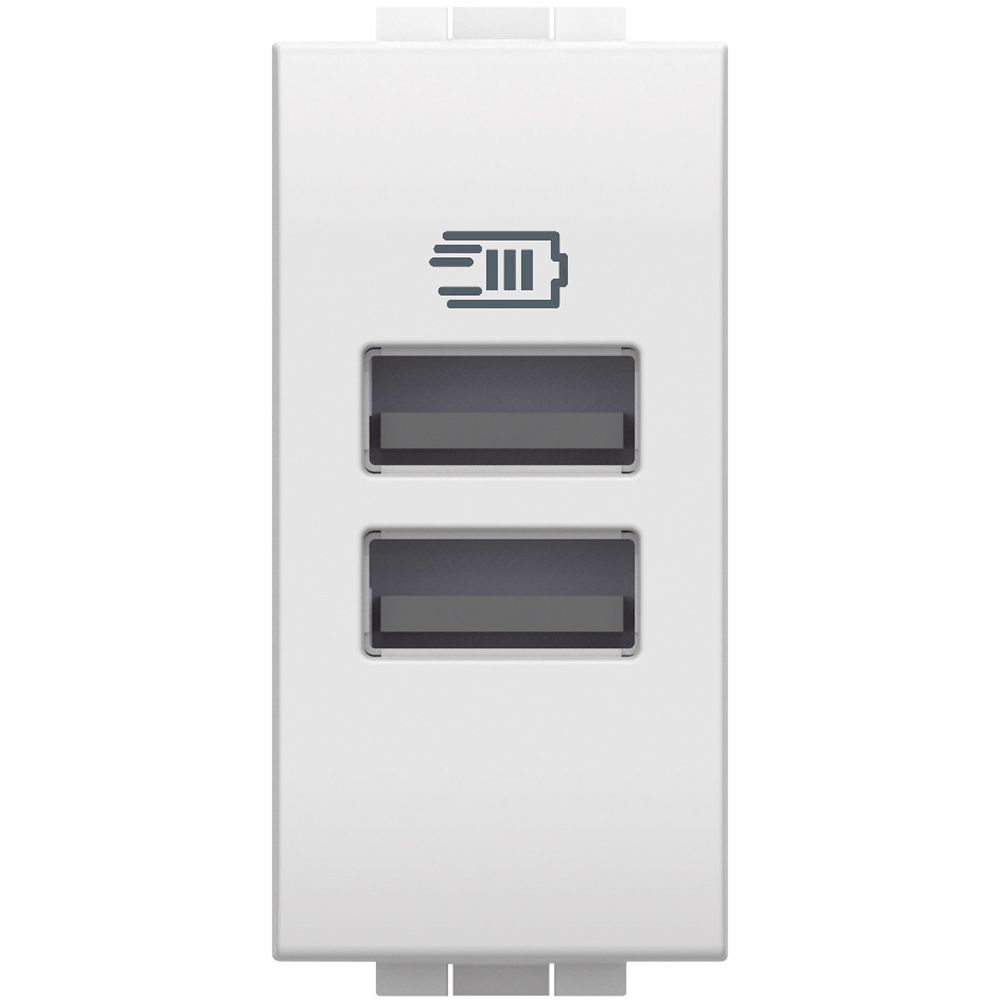 Bticino LivingLight Caricatore USB con 2 prese USB N4191AA