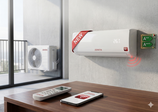 Climatizzatore ZENITH ZCLI24 Inverter 24000 BTU Wi-Fi Integrato - Classe A++/A+++