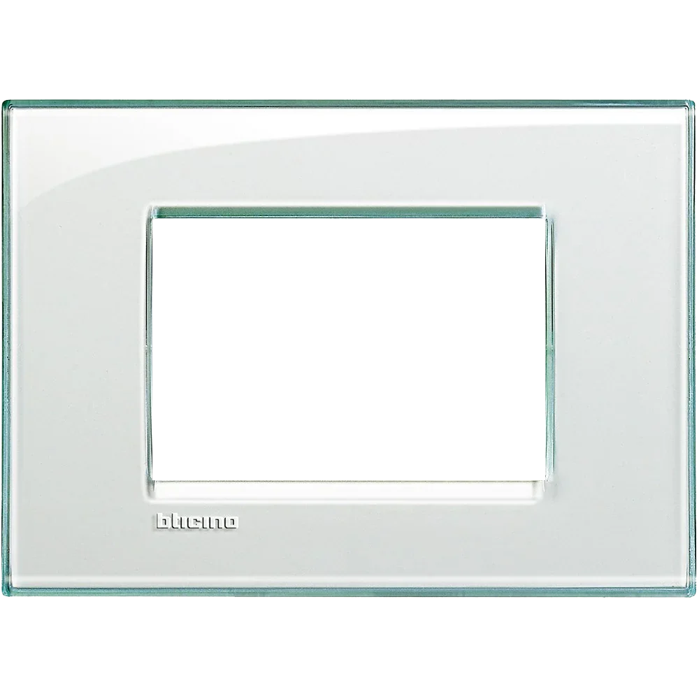 Placca 3 Moduli Bticino Livinglight Quadra Colore Antracite - LNA4803KA