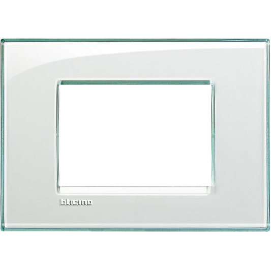 Placca 3 Moduli Bticino Livinglight Quadra Colore Antracite - LNA4803KA