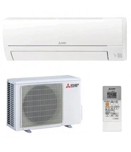 MITSUBISHI Condizionatore Monosplit Smart 12000 BTU Wi-Fi Integrato - MSZ-HR35VFK+MUZ-HR35VF, A++/A+, Eco R32