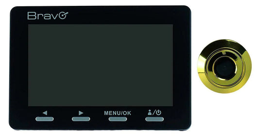 Bravo Maxi Sottocchio Digitale Elettronico 4,3" LCD - Spioncino Con Monitor SKU 92902903, Registrazione Video, Zoom x2-x8